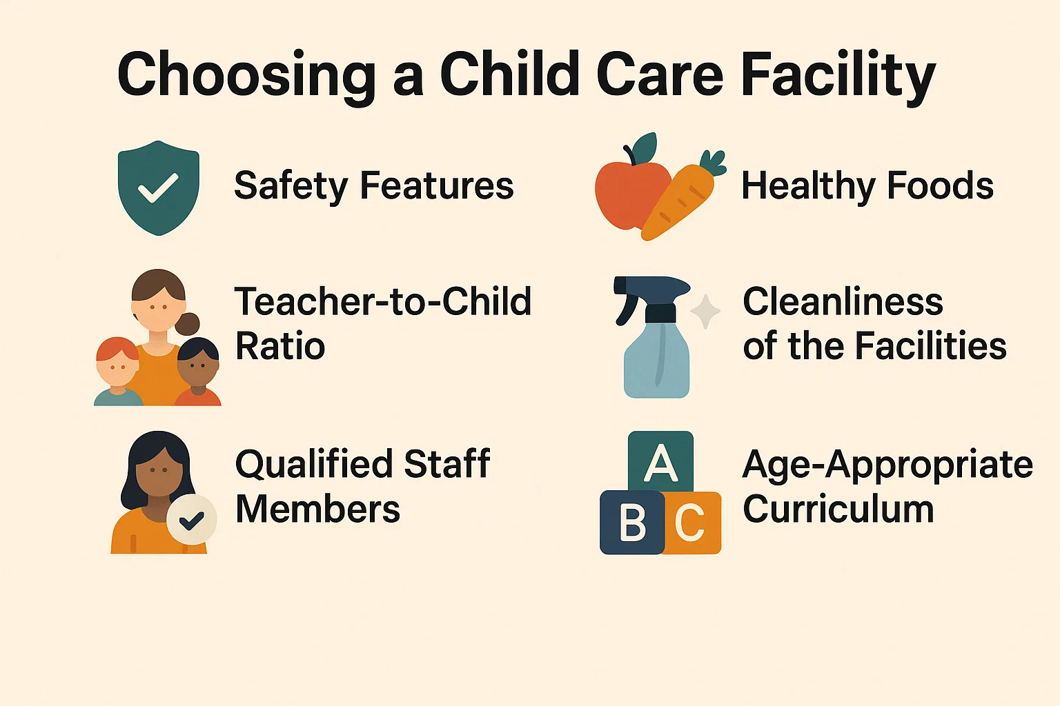 Choosing a Child Care Facility