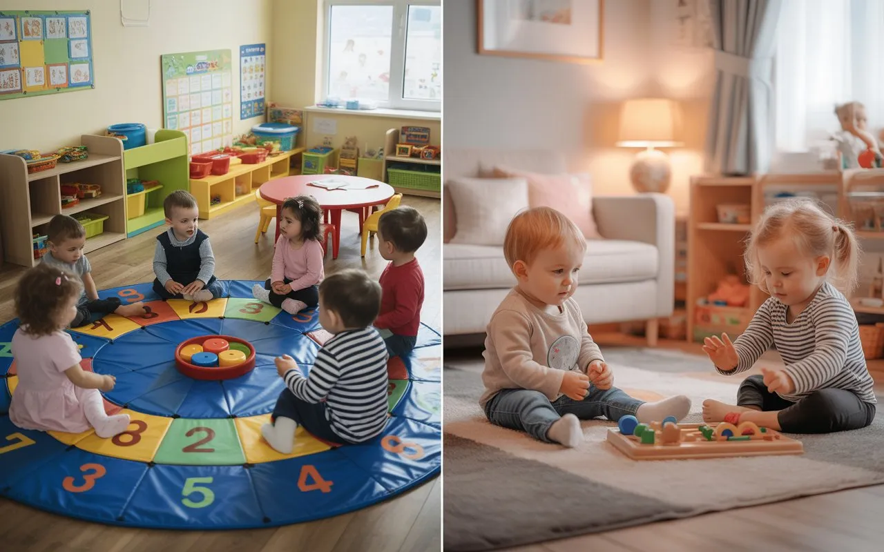 Difference Between Daycare and Child Care