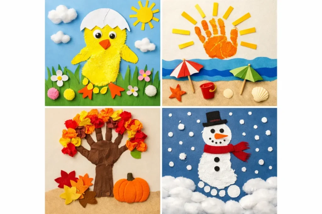 Seasonal Art Ideas for Infants